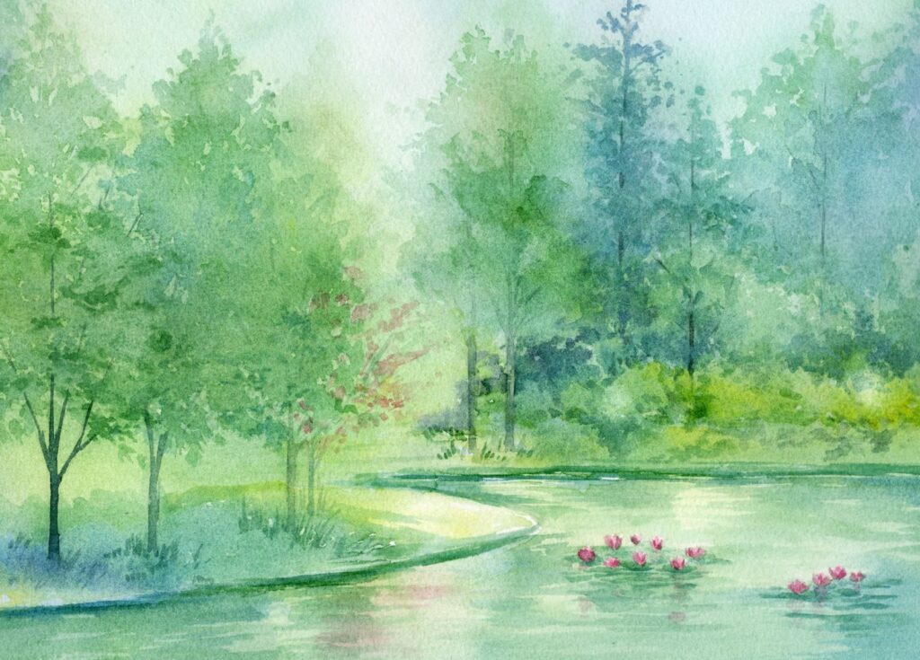 水彩画